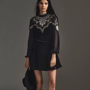 NWT Anthropologie Velvet Dress